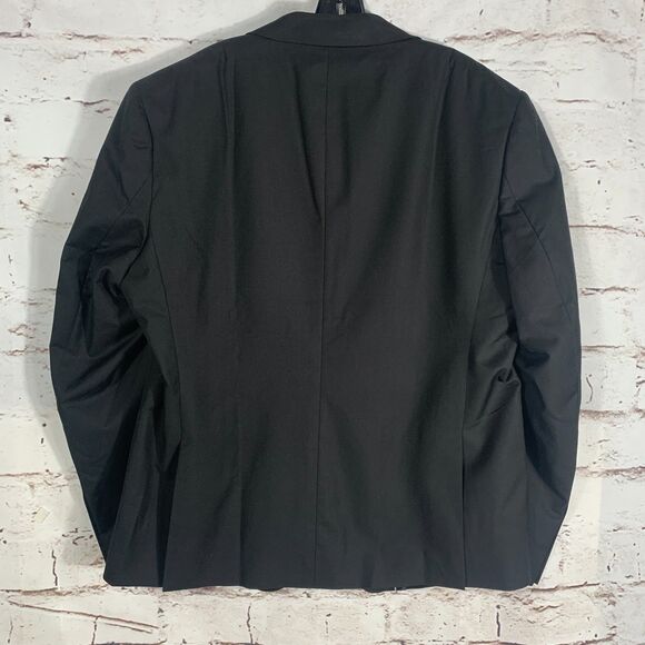 Ween Charm Black Blazer XL Mens Suit Jacket 2 Button Classic Fit Formal Coat - Picture 2 of 7